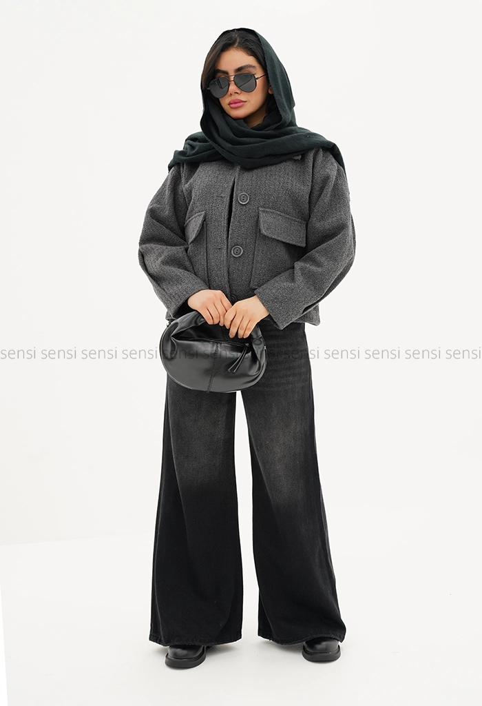 کراپ کت فوتر ژاکاردکد1005177